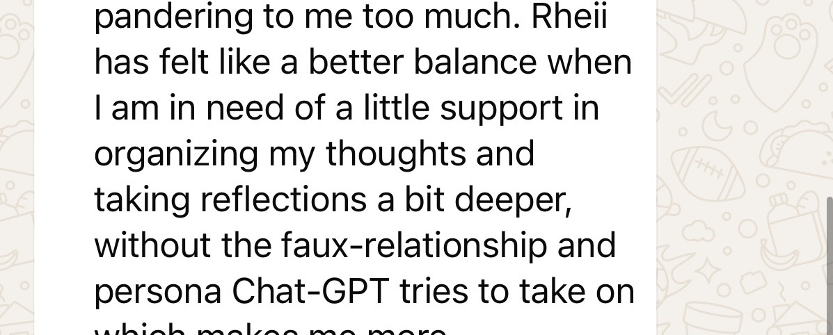 Community feedback 6